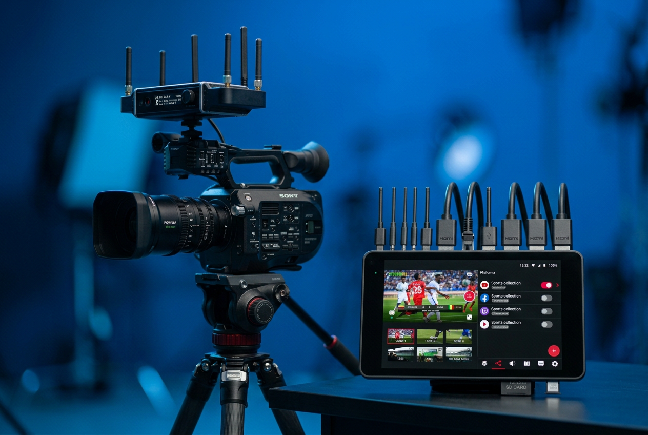 Livestreaming to Any Network · POF Photo Video service