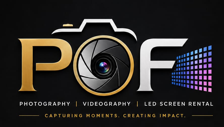 POF Photography, Videography and LED Screen Rental logo