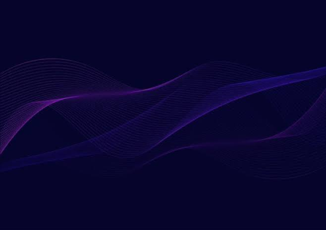 Abstract violet light-wave backdrop