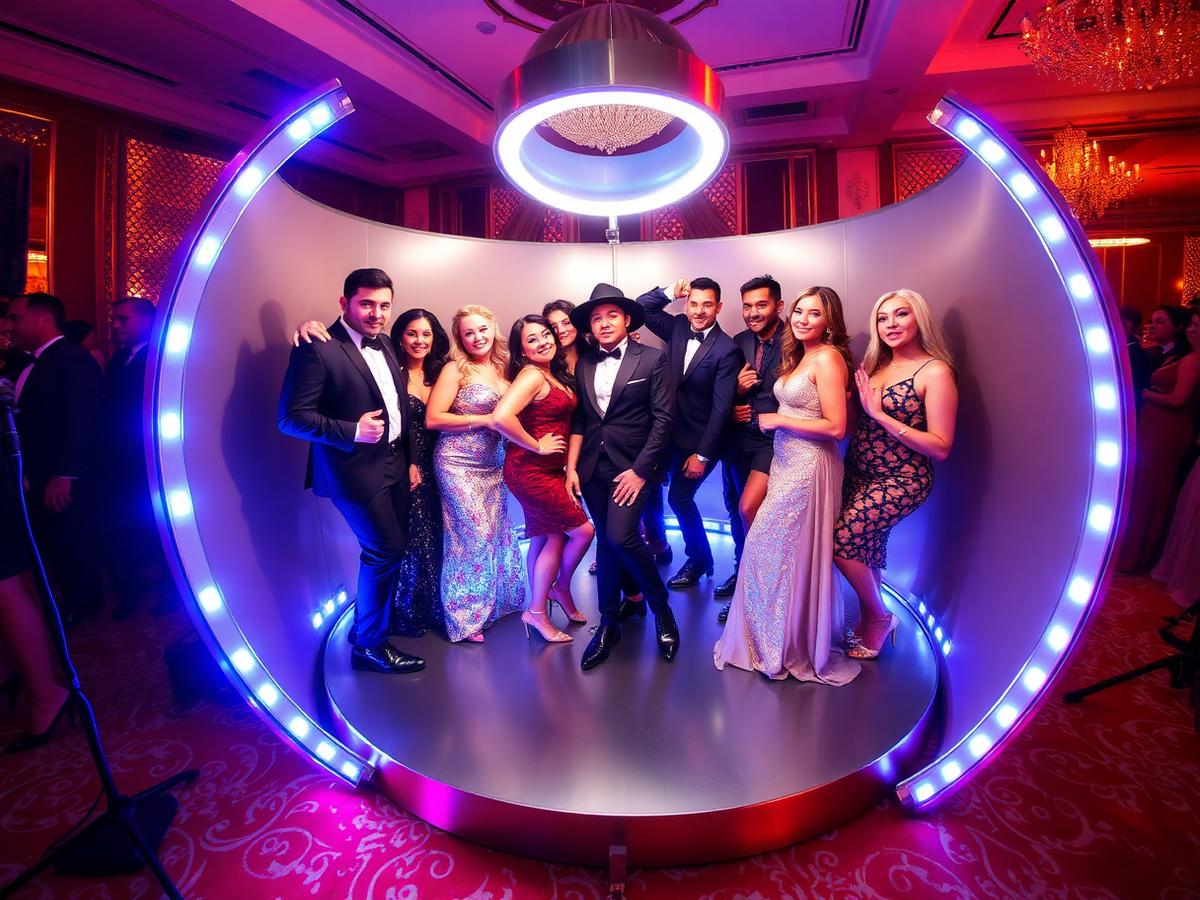 360° Video Booth · POF Photo Video service